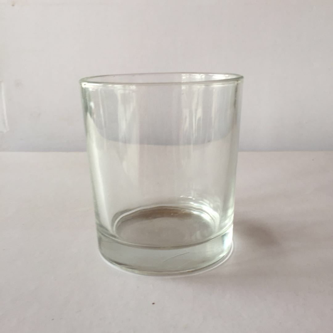 厂家供应蜡烛杯香薰蜡烛杯香薰玻璃瓶佛教蜡烛杯豆蜡罐定制logo