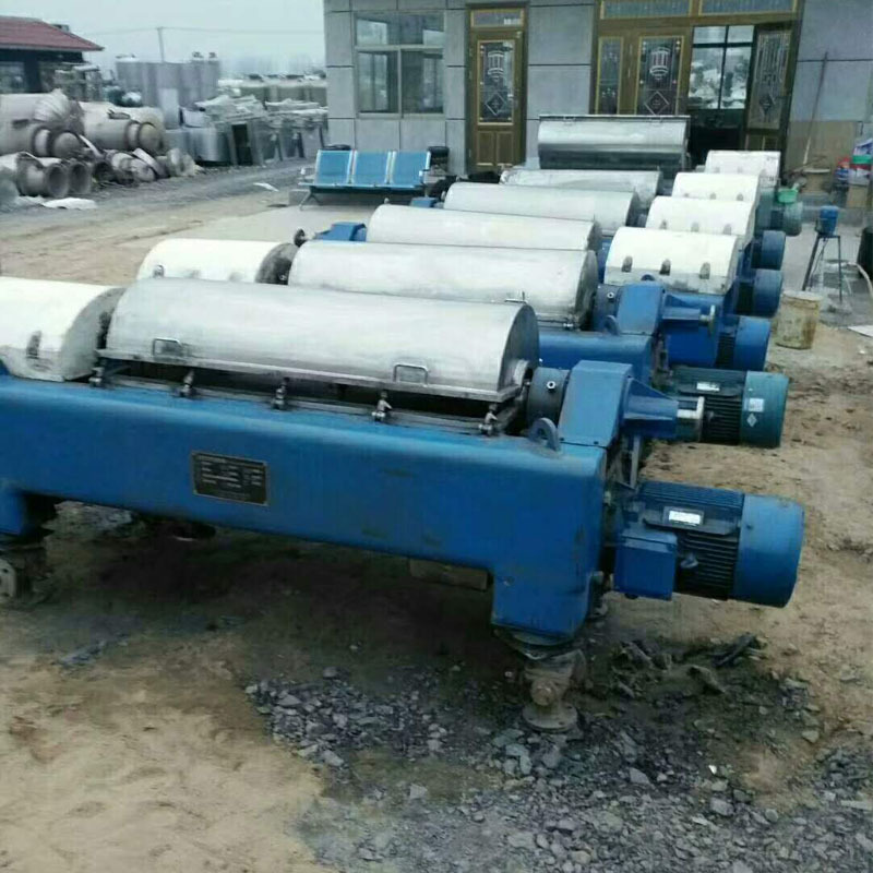 八成新LW550污水处理二手三相卧螺离心机 8成新卧式离心机