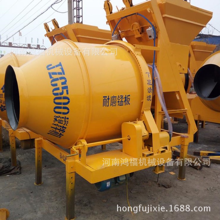 耐磨型沥青混凝土搅拌机 jzc齿辊式滚筒搅拌机 强制式灰浆搅机