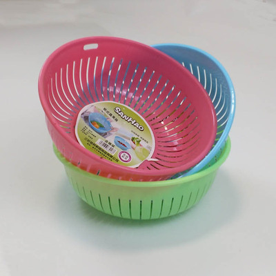 2 yuan wholesale European style Fruit sieve household Leach basket Fruit baskets kitchen Vegetables basket multi-function Fruit sieve