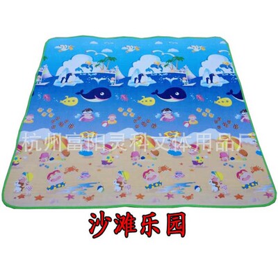 超大加厚加宽防水防潮垫野外郊游帐篷沙滩草坪垫便携野餐垫户外垫