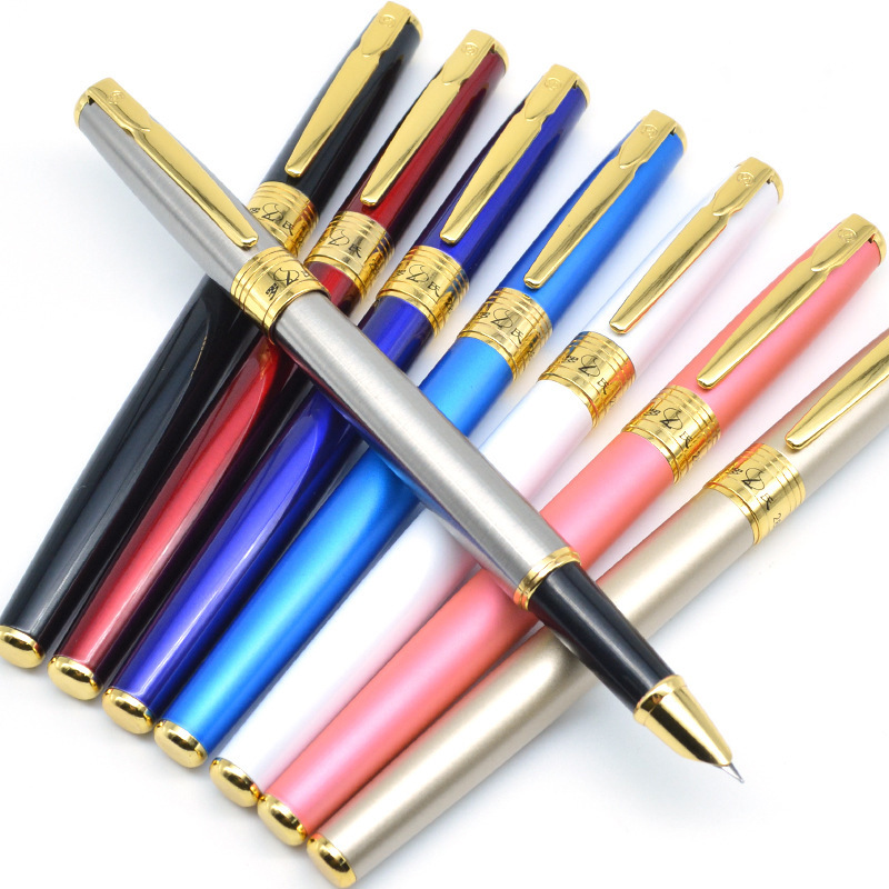 男女款签名钢笔小清新炫彩系列书写练字笔签字笔公司礼品定制|ru