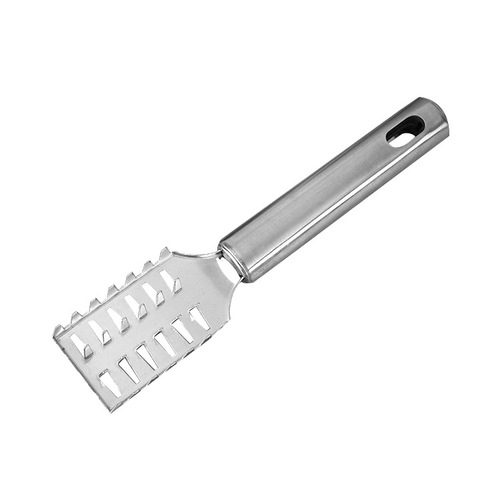 Round handle fish scale peeler stainless steel multi-functional peeler kitchen fruit peeler peeling knife fish scale peeler small tool