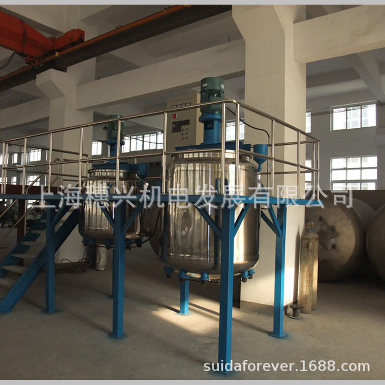 导热油加热反应釜 搅拌罐大型多功能反应罐