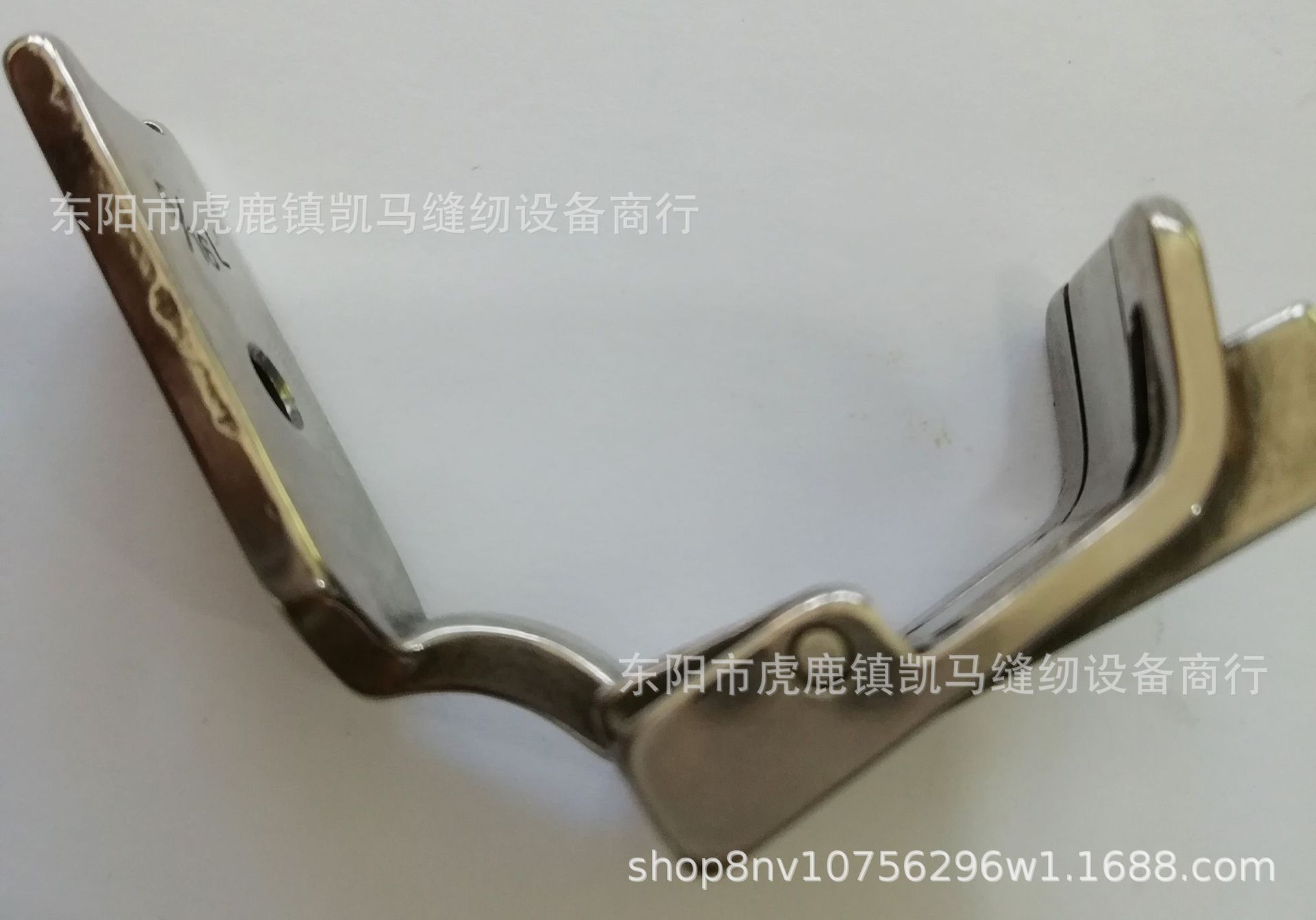 工业用缝纫配件 十六分之五L  平车压脚 工业用双针压脚   亮银色