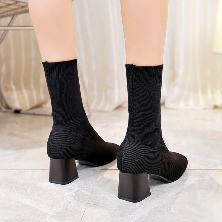 Bottes femme en Tissu - Ref 3355140 Image 3