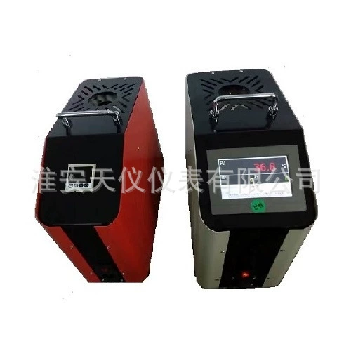 Сенсорный экран дисплея портативный температурный тестер разрешение 0,01 ℃ промышленной сухой температурной печи