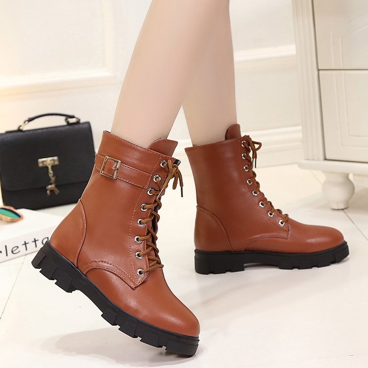 Bottes femme en PU artificiel - Ref 3355377 Image 43