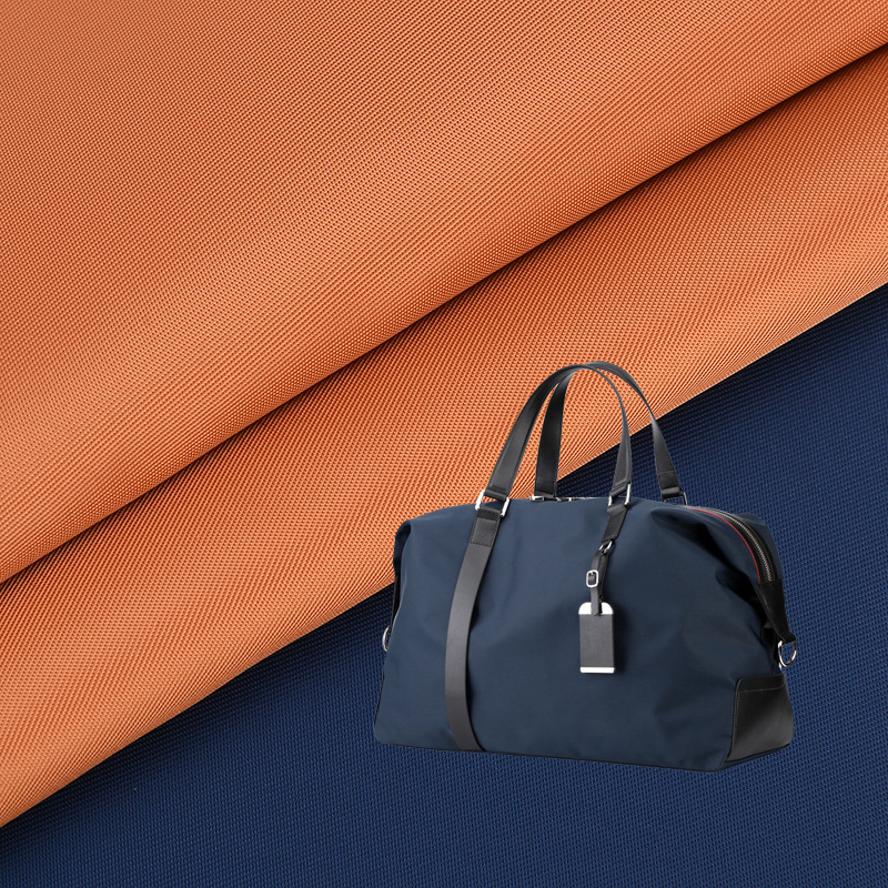 High quality 290D twill imitation nylon composite fabric rebound good water-repellent leisure bags handbag fabric