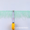 Manufacturers are directly available for ostrich wool cloth edge 8-10cm wedding supplementary material feather skirt to make any color 10 meters