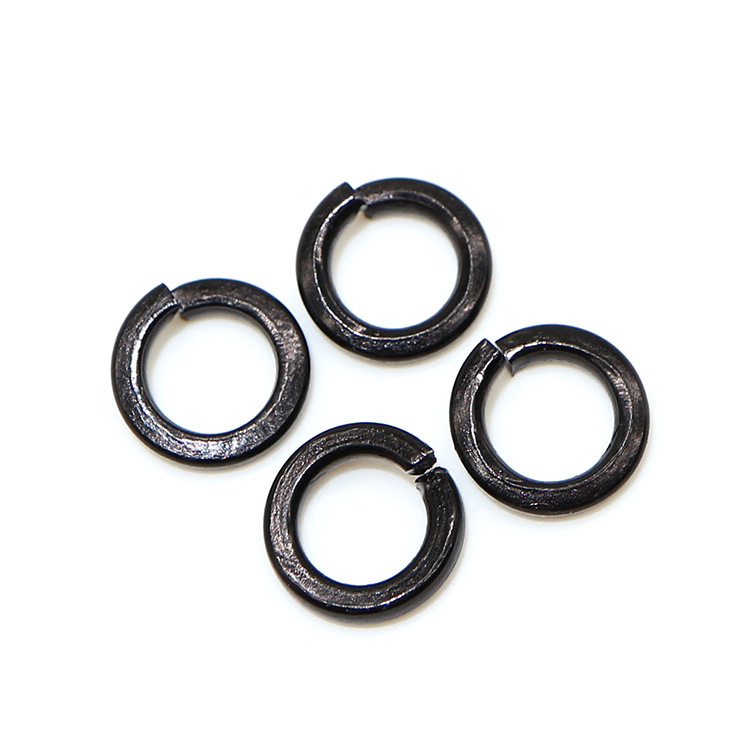 8.8 Grade M6 Spring Washer, M8 High-Strength Spring Washer, M10 Black Washer, M12 Spring Washer Manufacturer Wholesale
