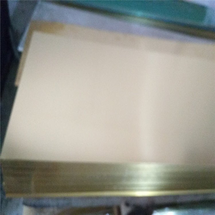 腾宇厂家直销H65黄铜板  黄铜卷板开平 3米、4米长任意剪板  拉丝