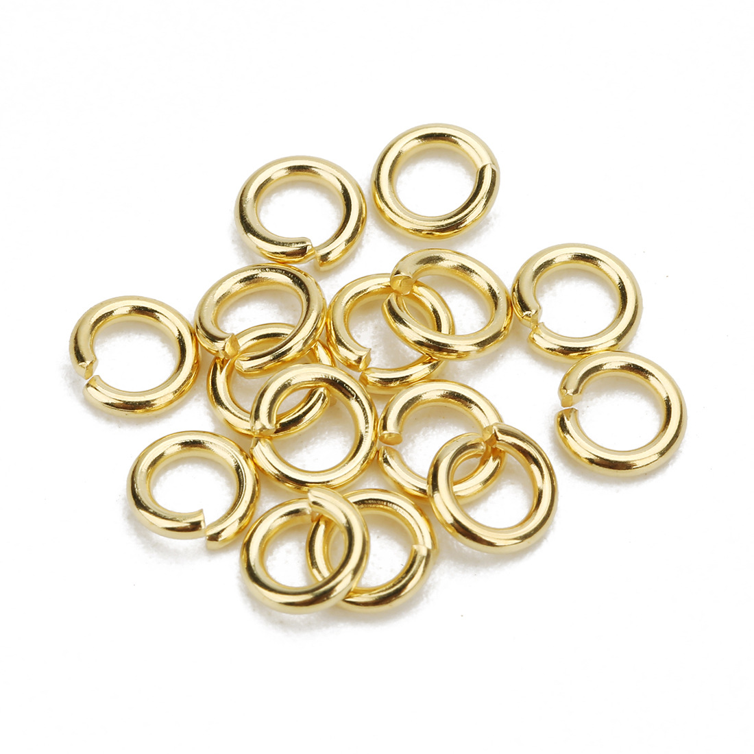 Stainless Steel Closed Diy Handmade Jewelry Accessories Connection Ring display picture 5