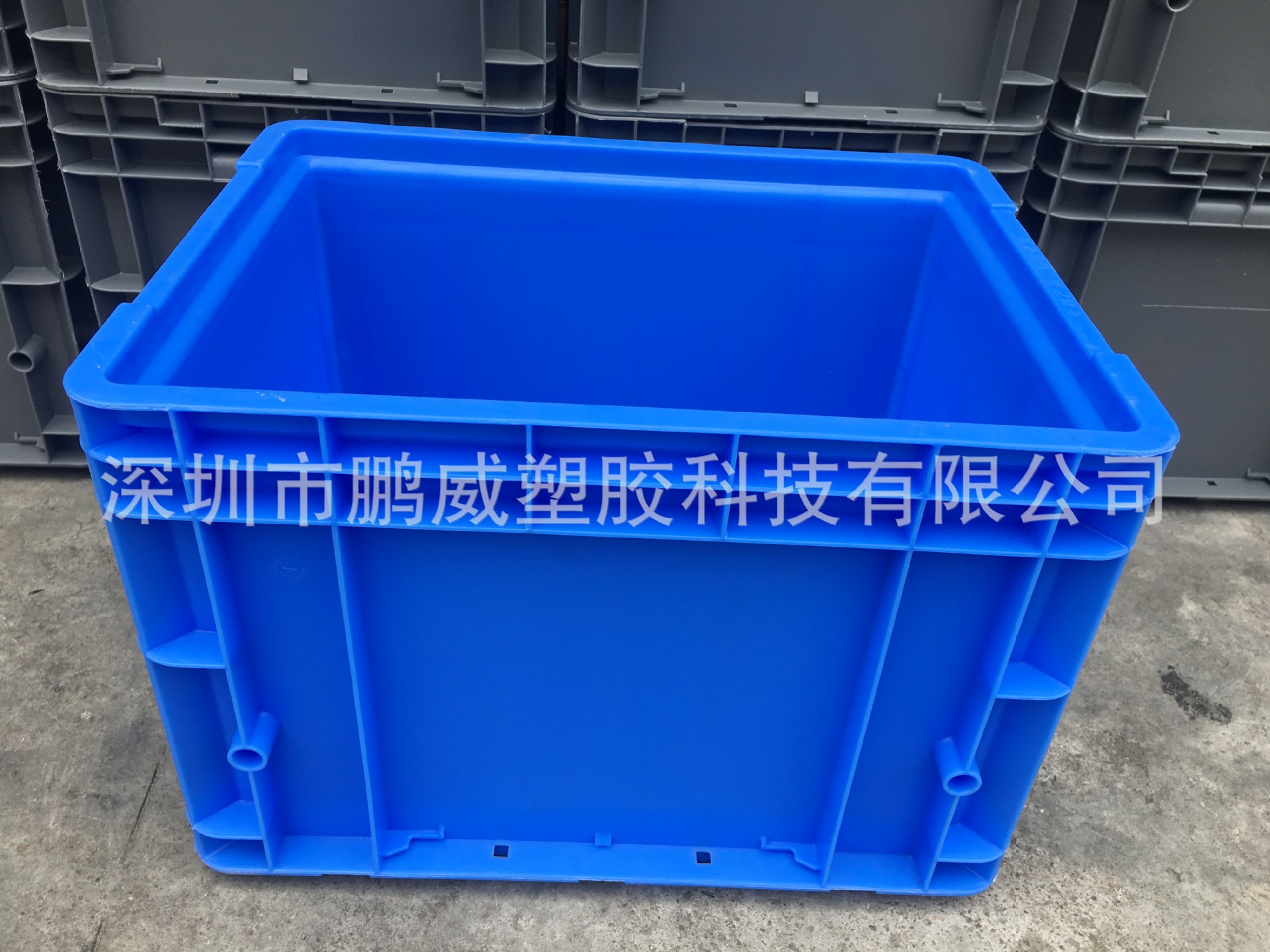 深圳TOYOTA 4S店专卖店整备EU欧标塑料周转箱 耐油 耐酸碱EU箱