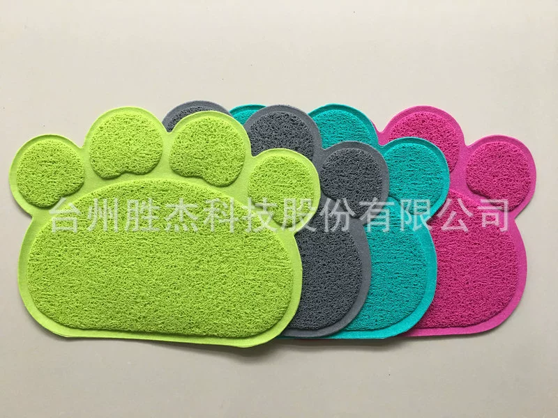 Небольшой коврик для кошачьего туалета из ПВХ в форме когтя, коврик для кошачьего туалета, коврик для домашних животных из ПВХ, коврик для когтей для собак