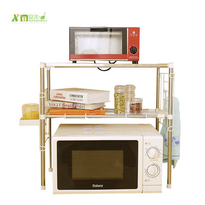 厂家直销夏米梦之居微波炉置物架厨房置物架书架层架鞋架落地|ms