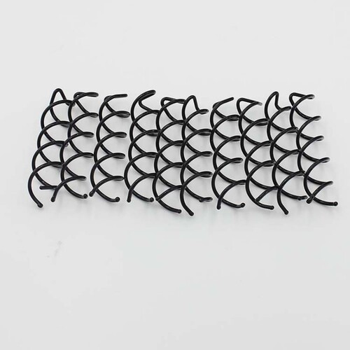 DIY hairdressing tools ball head invisible spiral clip hair braid hair curler stick metal round head manufacturer direct sale