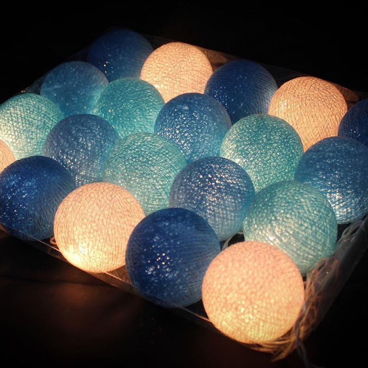 Thailand string ball colored light cotton string ball light string ball light rattan ball led decorative light string girl heart small colored light Thailand string ball colored light cotton string ball light string ball light rattan ball led decorative light string girl heart small colored light