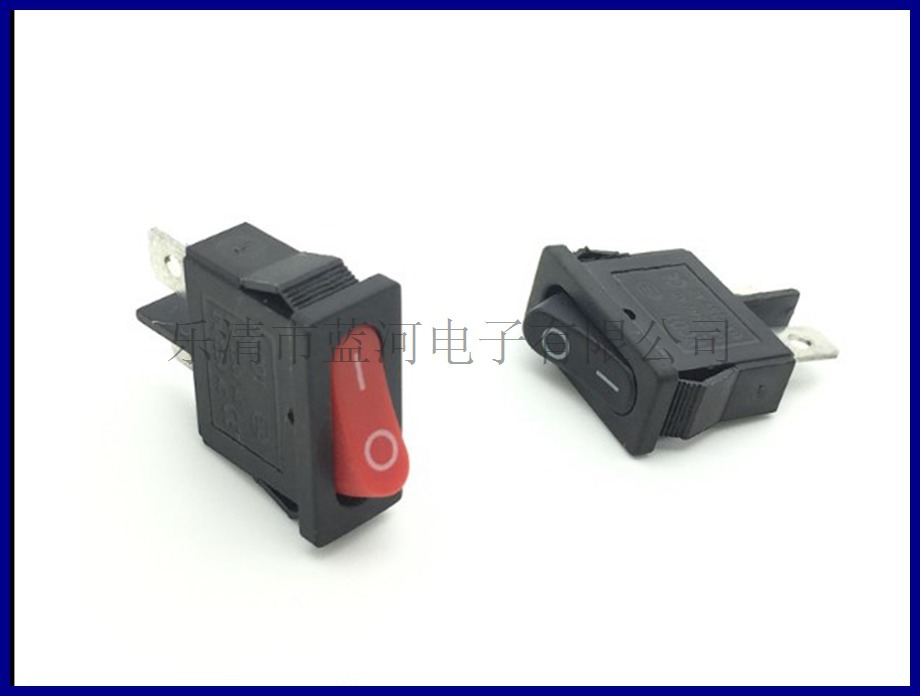 KCD1-110 超薄小型船型开关 2脚2档 小型仪器仪表电源开关10X21MM