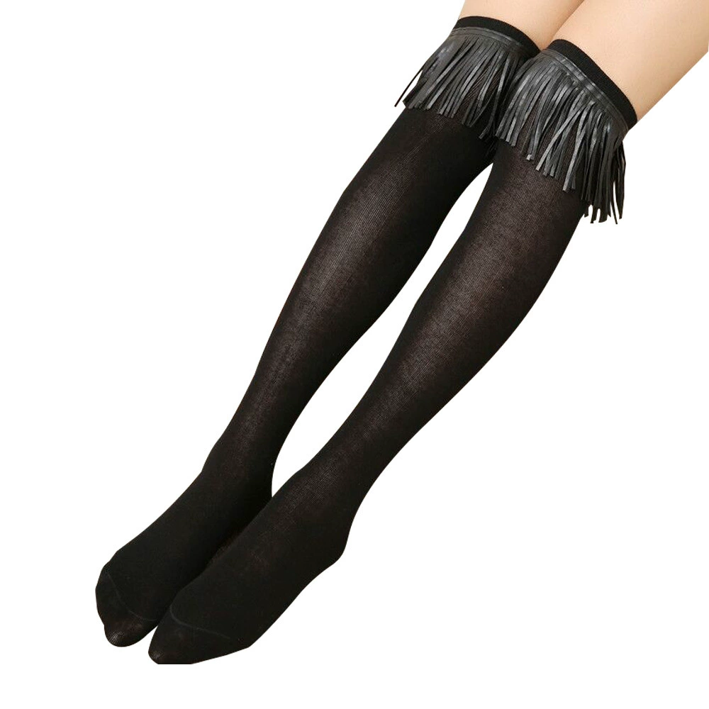 Japanese autumn cotton keep warm high boots, knee socks