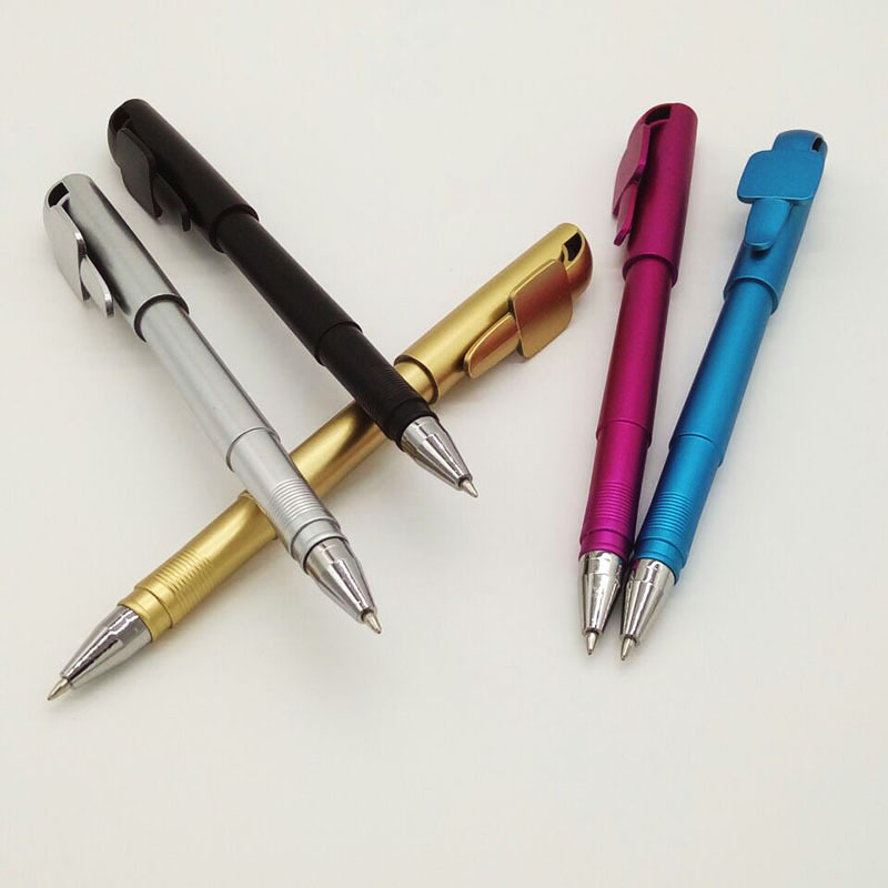 111二维码挂钩喷漆杆中性笔8