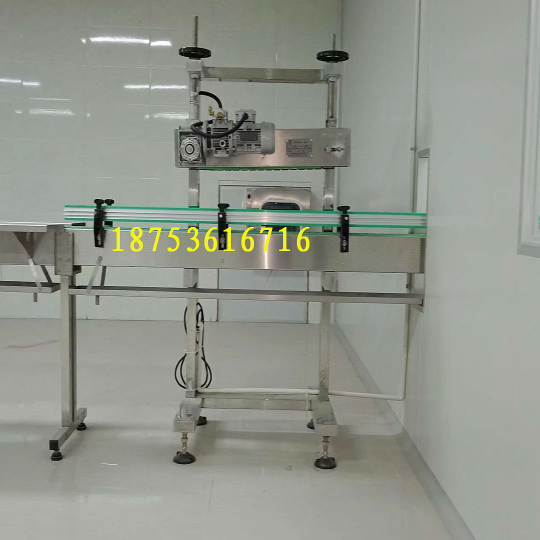 青州液体灌装机厂家制造销售 塑料防伪盖压盖机 压盖机