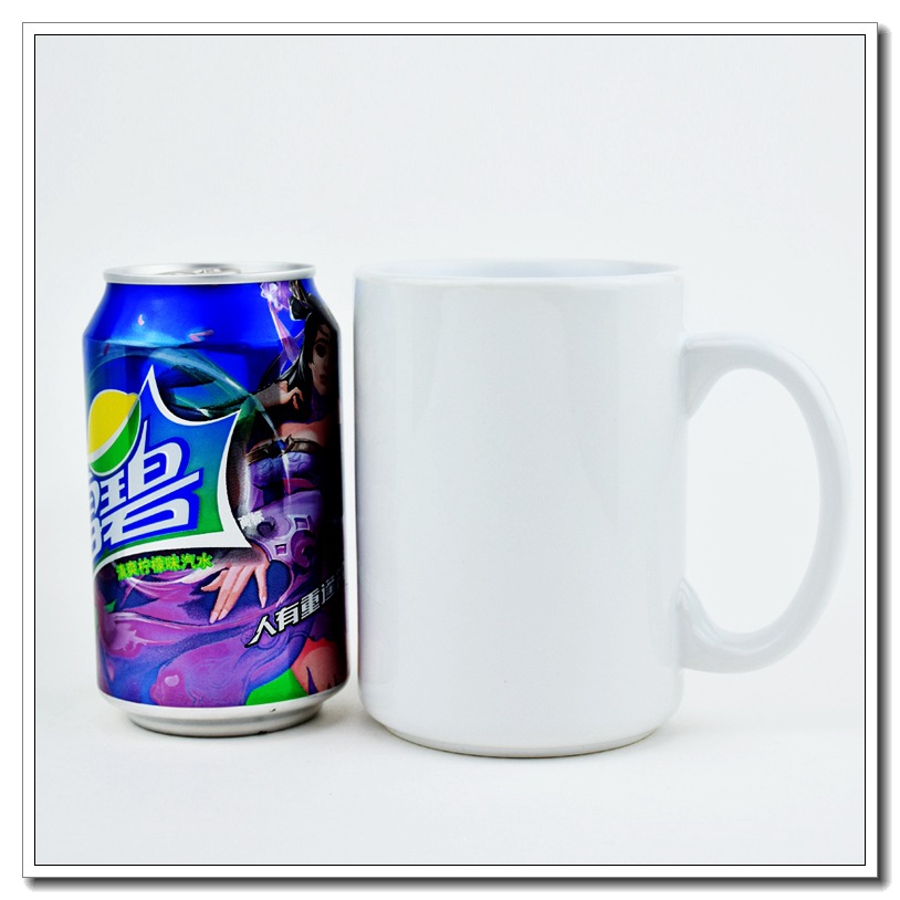 ��תӡ��ߴ�ױ��� ��ͼƬLOGO���Ӱ��15oz�ƽ��մɱ���ѱ�