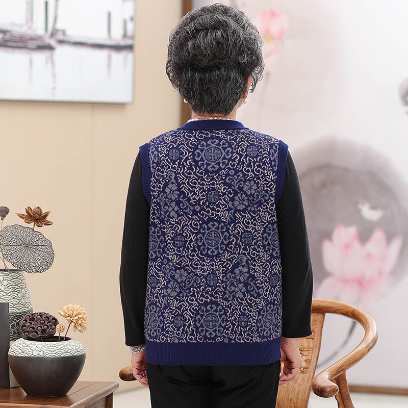 Gilet femme MOUTON ROUGE en Tricot - Ref 3317913 Image 5