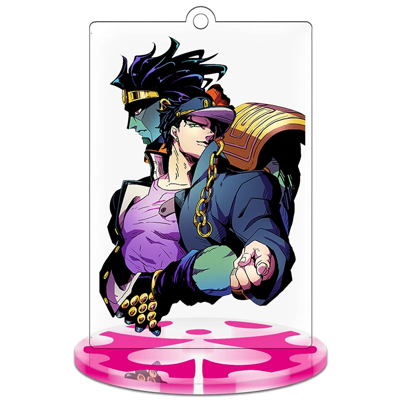 Пиктограмма JOJO's Wonderful Adventure Golden Wind Surrounding Q-version Acrylic Humanoid Small Stand Card Keychain Pendant Ornament