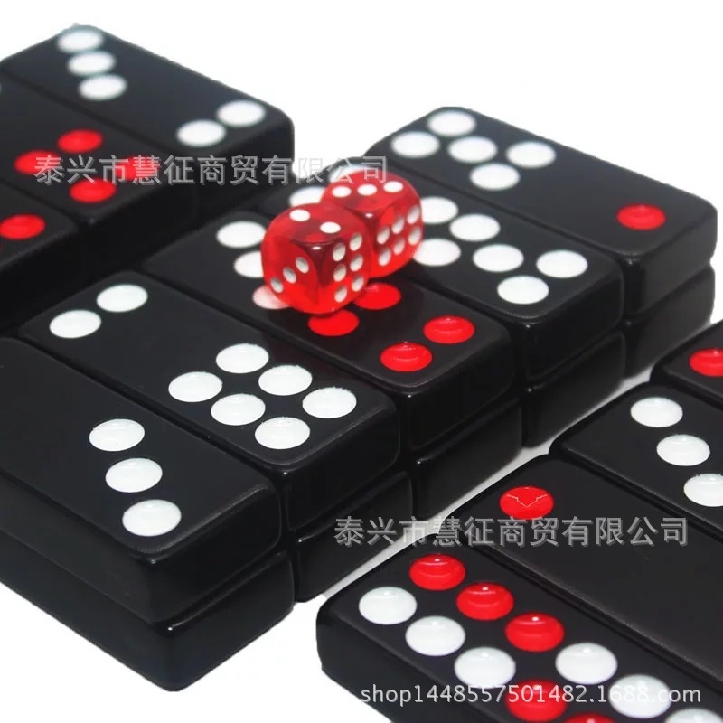 Color Pai Gow Black Large Dominoes Bagua Ivory Black Pai Gow Big Show Grand Figure Pai Gow Top Bull Sky Nine