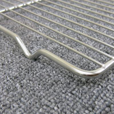 22 烧烤网格 出口定制方形不锈钢烧烤架加厚62x42加厚|ru