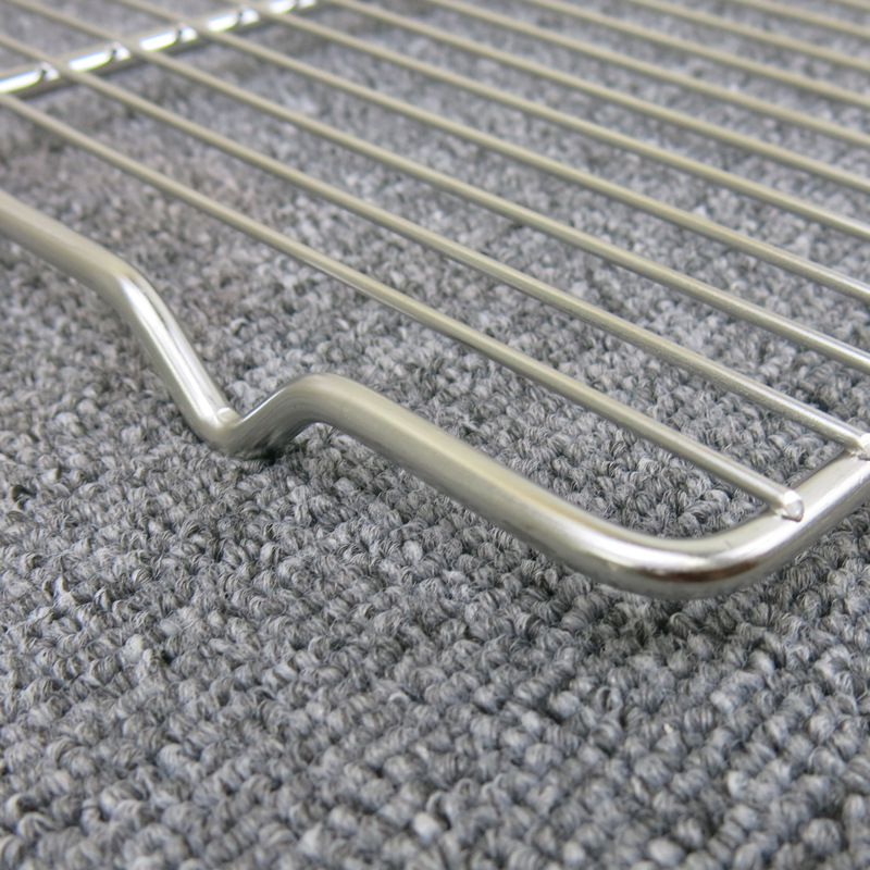 22 烧烤网格 出口定制方形不锈钢烧烤架加厚62x42加厚|ru