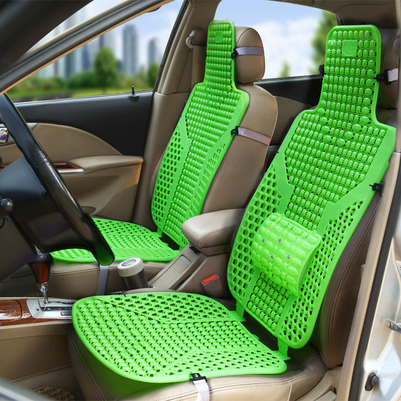 卡車夏季坐墊塑料涼墊汽車座墊長安之星五菱光面包車貨車轎車單坐