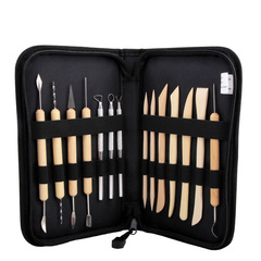 Cross-border ceramic tools sculpting clay modeling clay pottery 14-piece set art painting knife carving tool