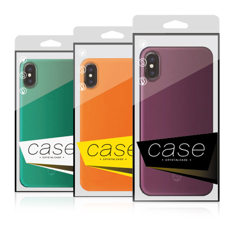 通用手机壳包装盒三星苹果5.8/6.1/6.7寸中性pvc包装盒现货KJ-799