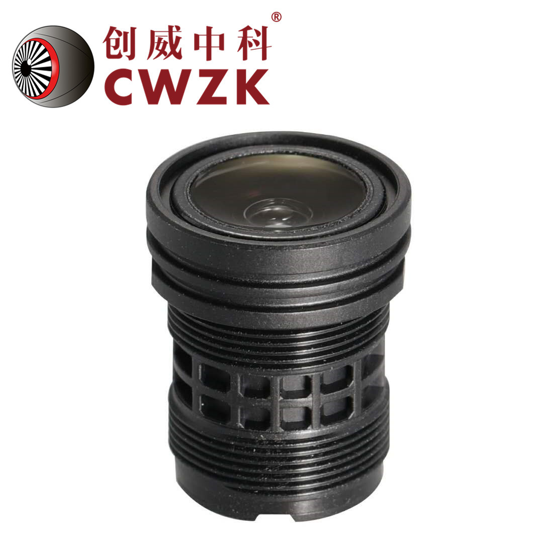 创威中科 玻塑混合镜头 塑料镜头 3G1P塑料镜头 3.6mm 摄相机镜头