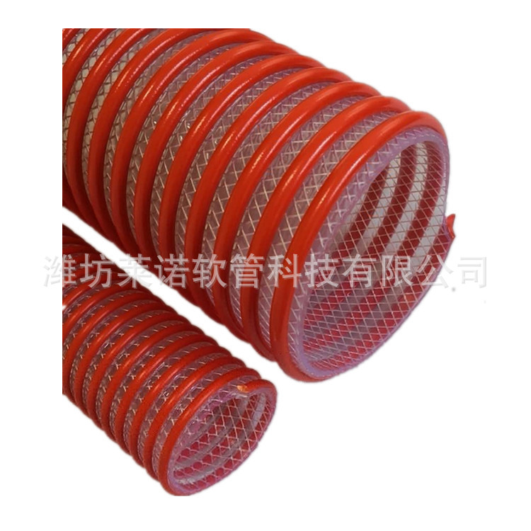 厂家直供 PVC吸排水管 纤维增强塑筋排水软管