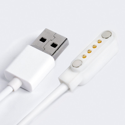 4 Pin children watch Charging line currency 4P Magnetic attraction Charging line 4PIN Smart bracelet Magnetic force Charger