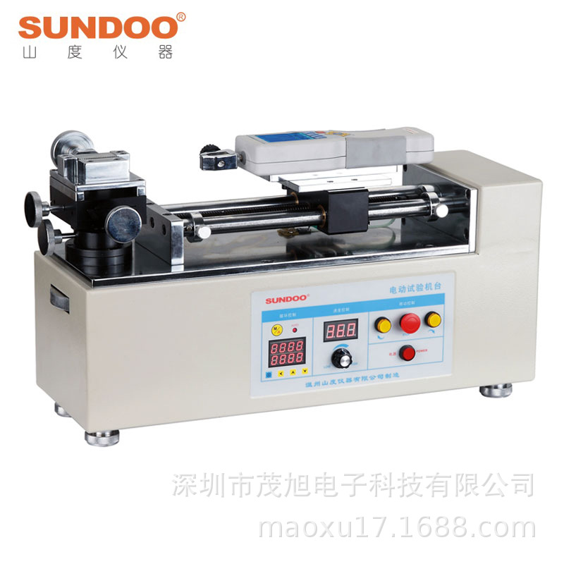 Sundoo/山度【SJX-500H】电动卧式机台 拉力试验机 配套推拉力计