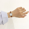 Fresh universal cute small watch, for secondary school, Korean style, simple and elegant design, thin strap