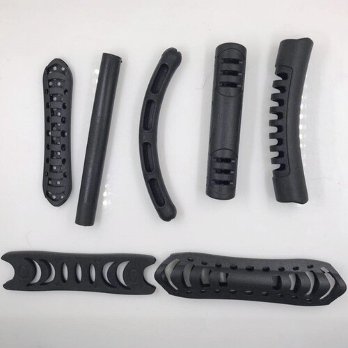 Backpack webbing handle plastic handle PVC webbing handle webbing hollow handle luggage handle