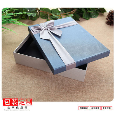 jewelry gift Carton silk ribbon Gift box customized Health products gift Packaging box Cosmetics Packaging Box gift