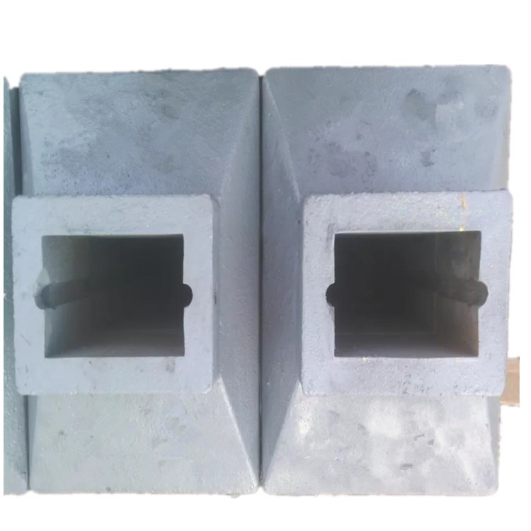 工厂现货现货 铸铁马路墩  护栏底座  市政护栏底座  围栏里柱墩