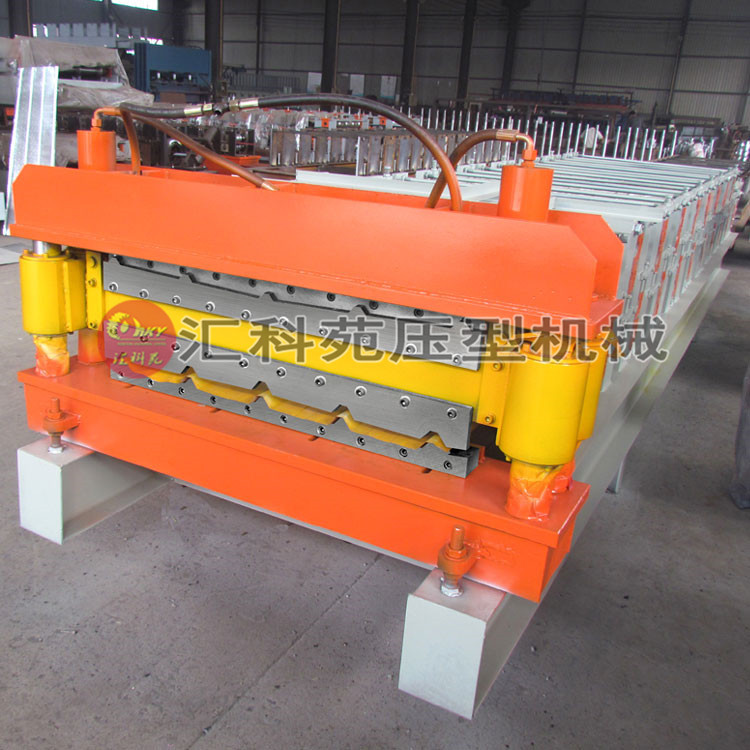 汇科苑彩钢设备 双层彩钢压瓦机 双层彩钢瓦成型机设备