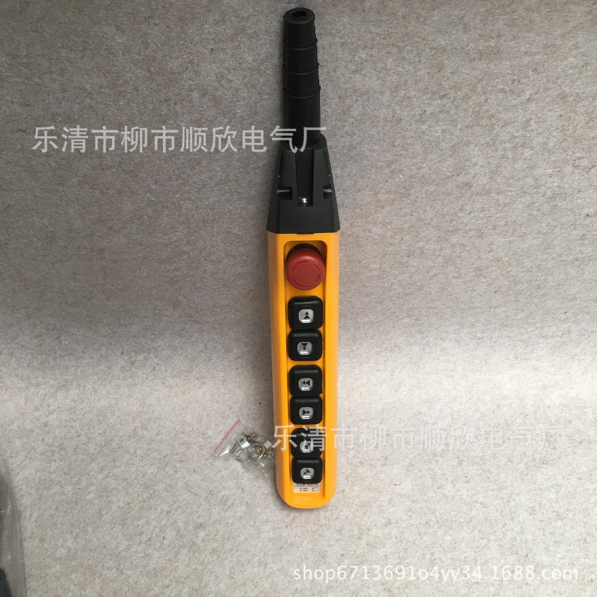 TNHA1-63F 63FS 行车按钮防雨型COB手柄开关天车手电门