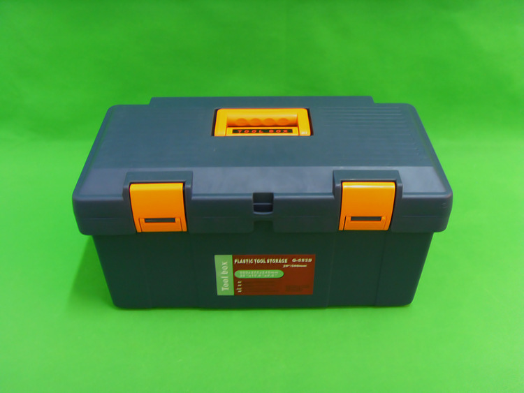 厂家直销大号韧塑料箱20寸五金配件箱加厚抗摔维修工具箱
