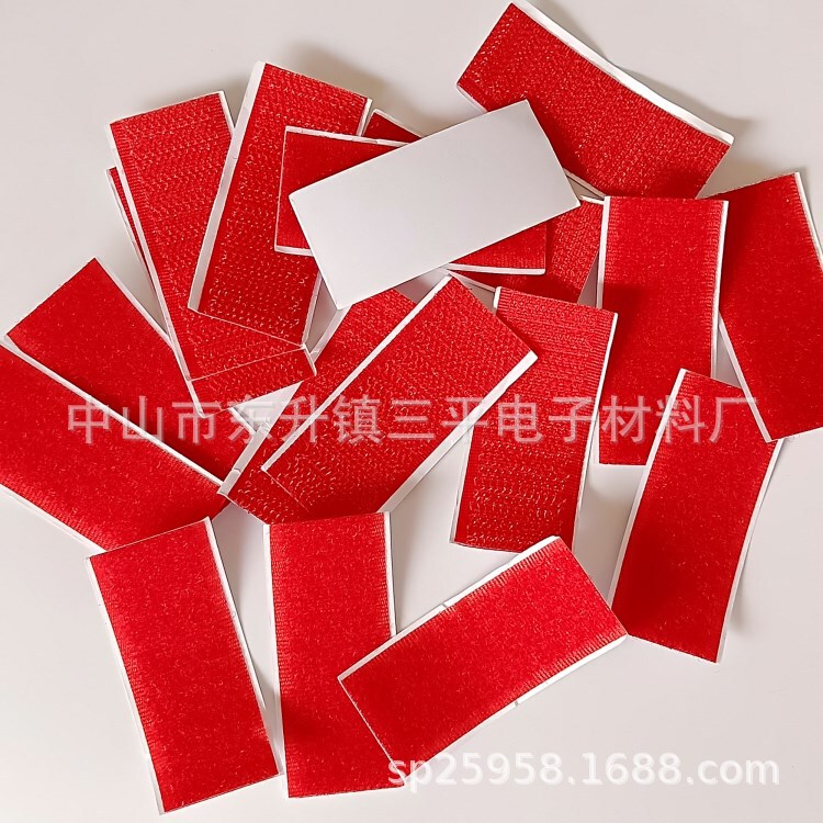 Manufacturer Produces Black, White, Colorfulful Velcro, Snap-On Buckle, Adhesive Velcro, Round, Square