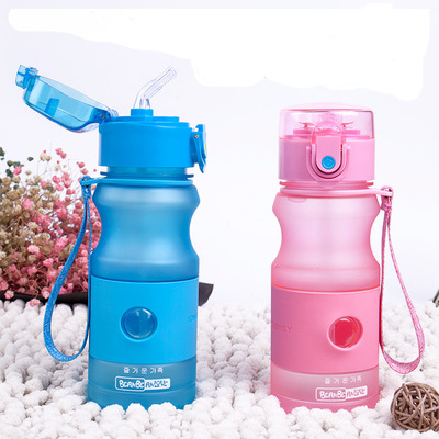 成人塑料水杯儿童水壶新款运动吸管杯创意礼品定制便携随手杯批发|ms