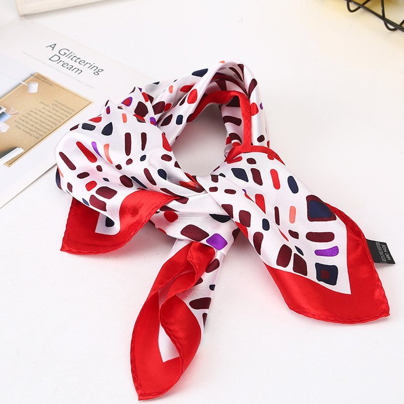 Manufactor Direct selling necktie Kerchief Silk scarf scarf Kerchief Dot printing necktie Kerchief wholesale