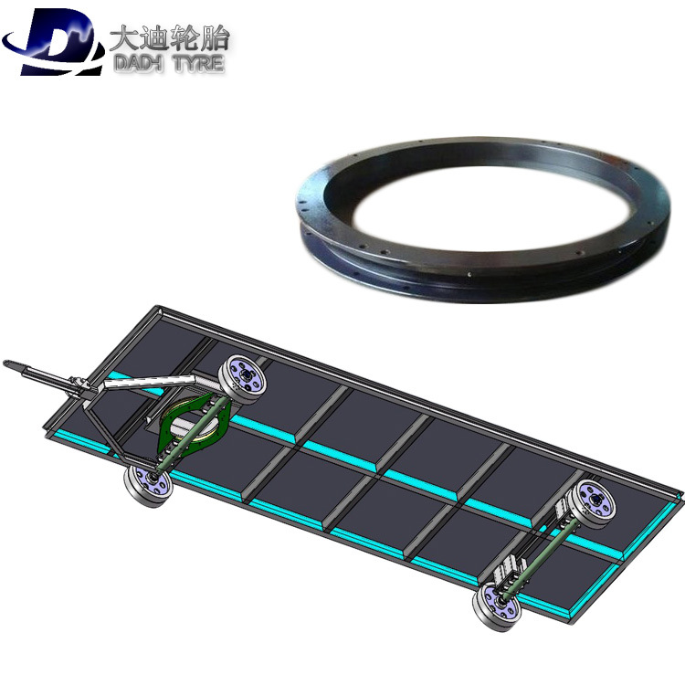 订制车轴车桥配套实心充气轮胎轮辋轮毂轴承弓子板转盘专用螺丝